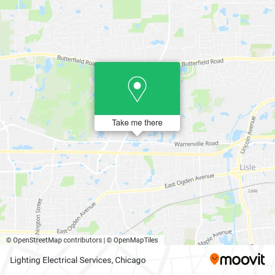 Lighting Electrical Services map