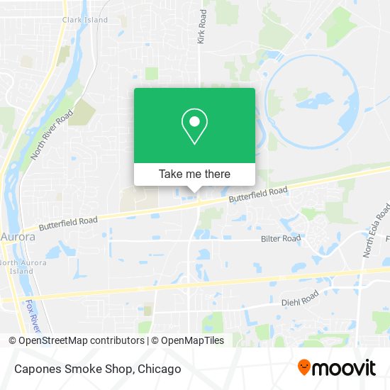 Capones Smoke Shop map