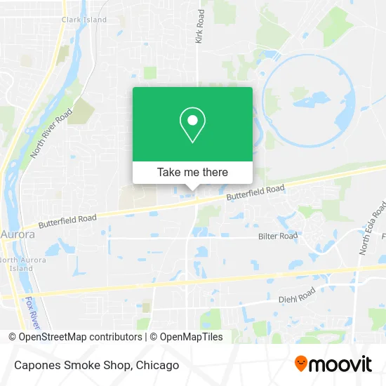 Capones Smoke Shop map