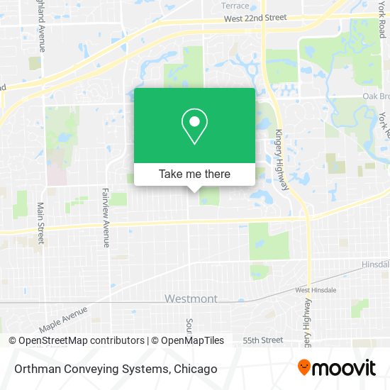 Orthman Conveying Systems map