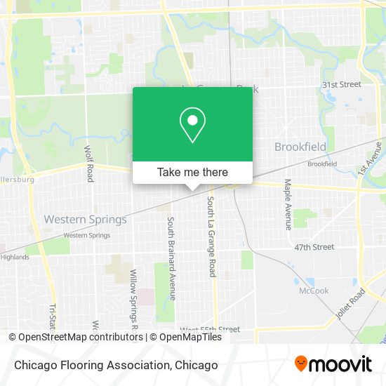 Mapa de Chicago Flooring Association