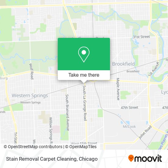 Stain Removal Carpet Cleaning map