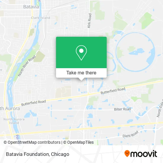 Batavia Foundation map