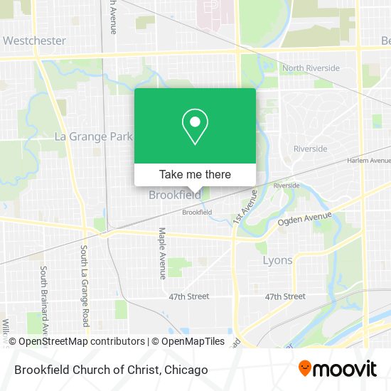 Mapa de Brookfield Church of Christ