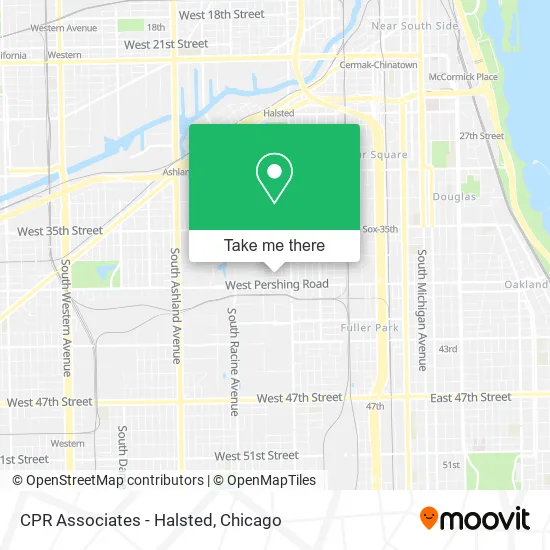 CPR Associates - Halsted map