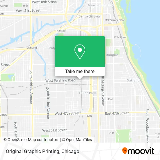 Original Graphic Printing map