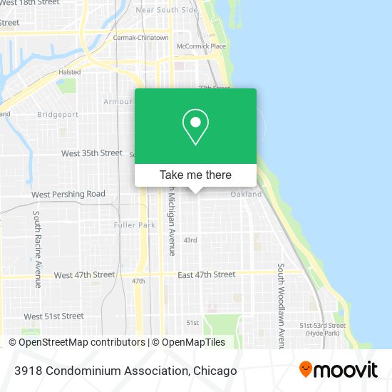 3918 Condominium Association map