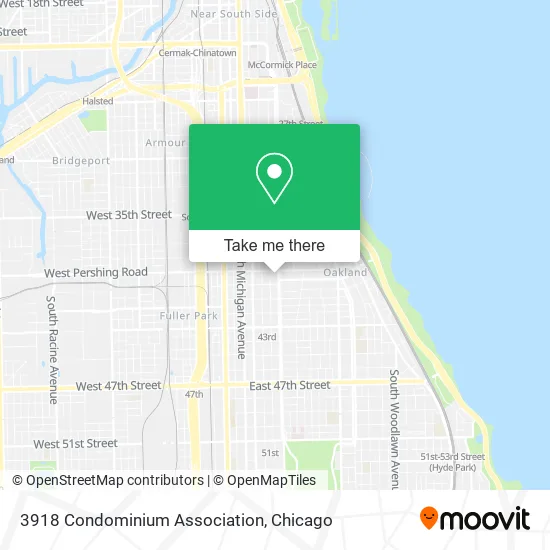 3918 Condominium Association map