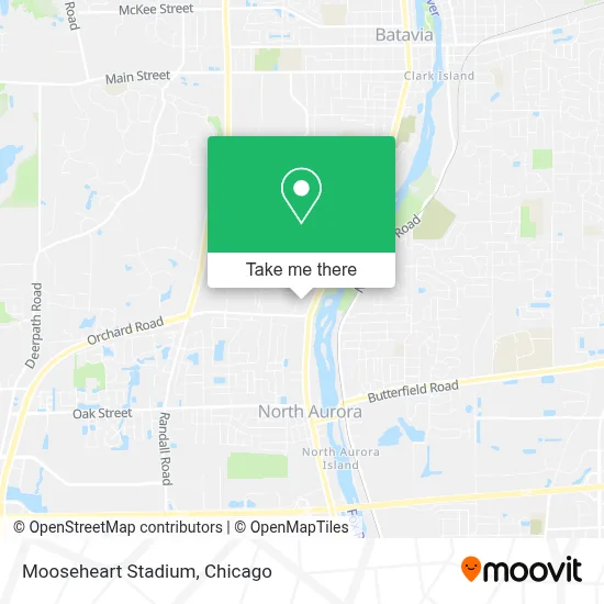 Mooseheart Stadium map