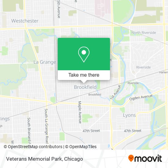 Veterans Memorial Park map