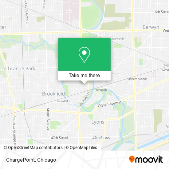 ChargePoint map