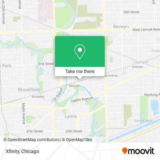 Xfinity map