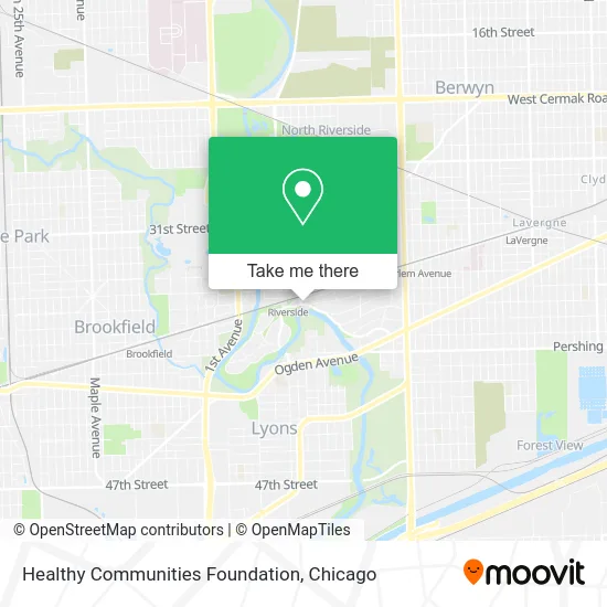 Healthy Communities Foundation map
