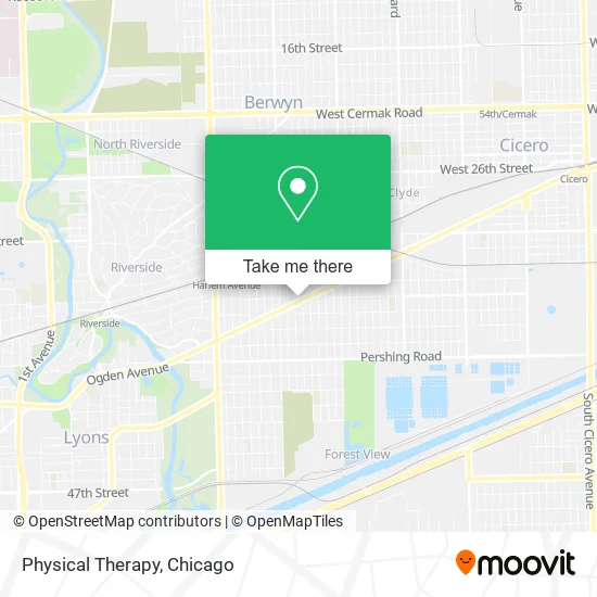Physical Therapy map