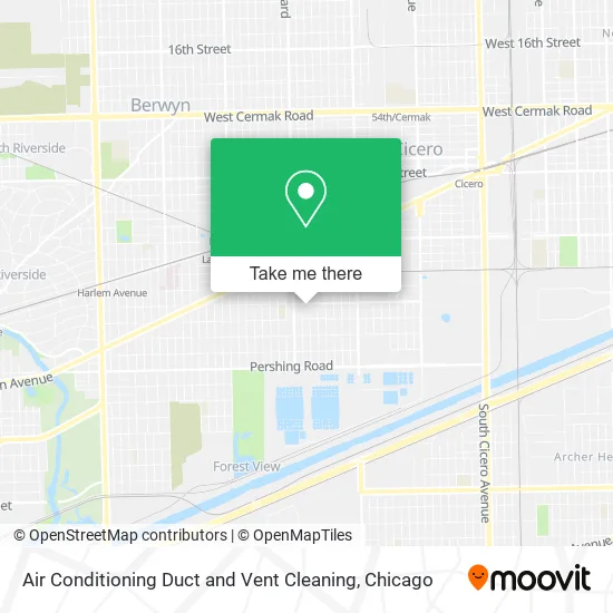 Air Conditioning Duct and Vent Cleaning map