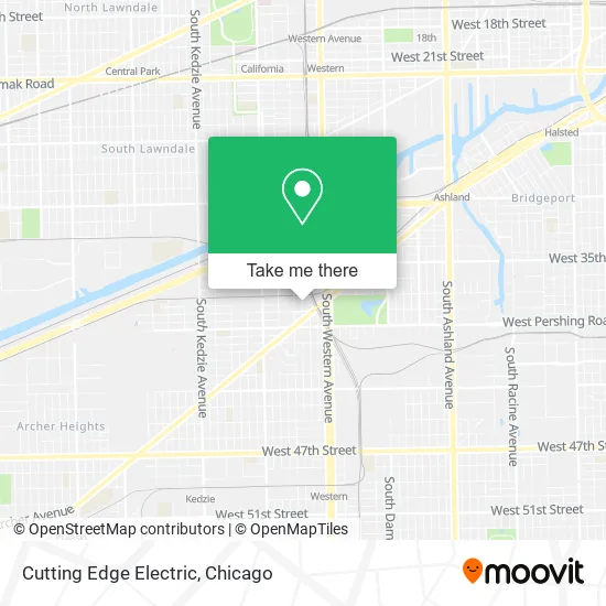 Mapa de Cutting Edge Electric