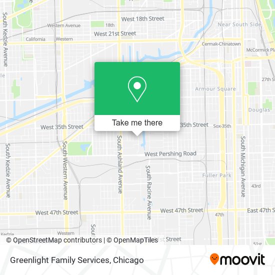 Greenlight Family Services map