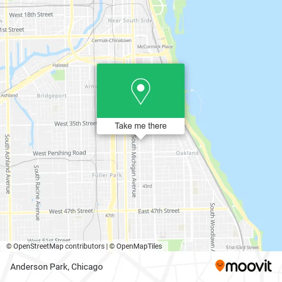 Anderson Park map