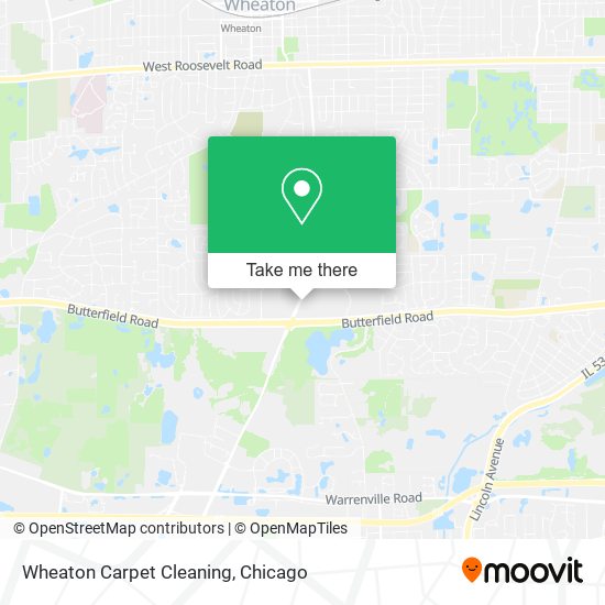 Mapa de Wheaton Carpet Cleaning