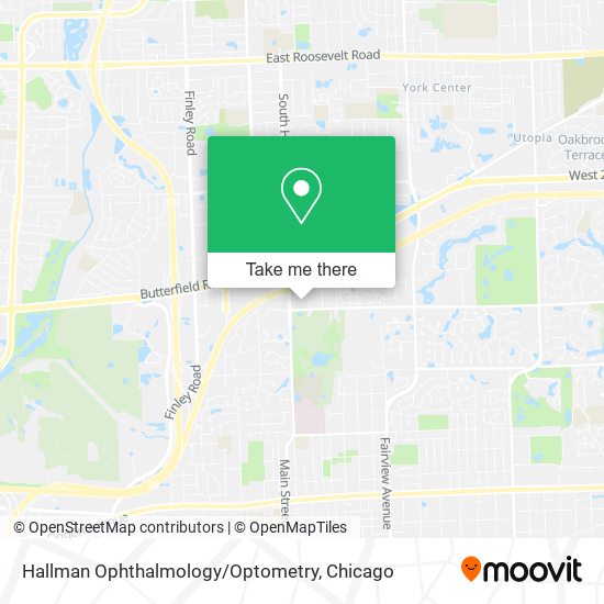 Hallman Ophthalmology / Optometry map