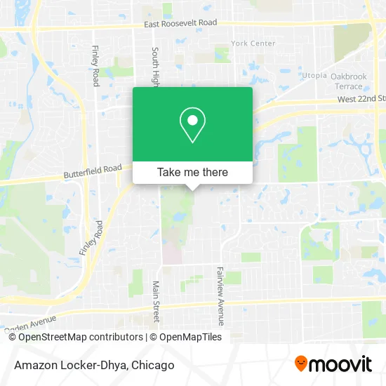 Amazon Locker-Dhya map