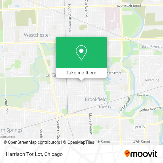 Harrison Tot Lot map