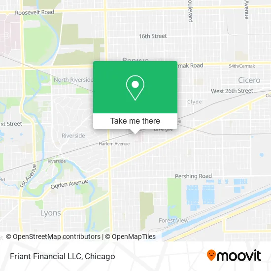 Friant Financial LLC map