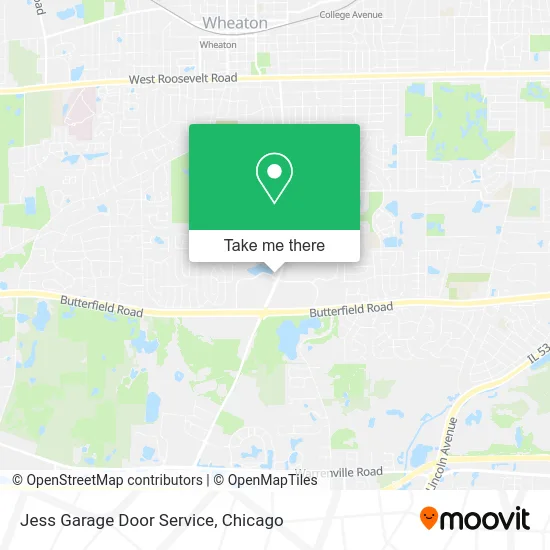 Jess Garage Door Service map