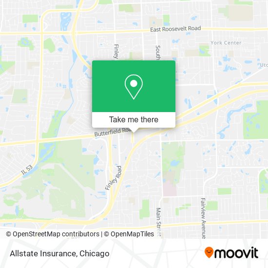 Allstate Insurance map