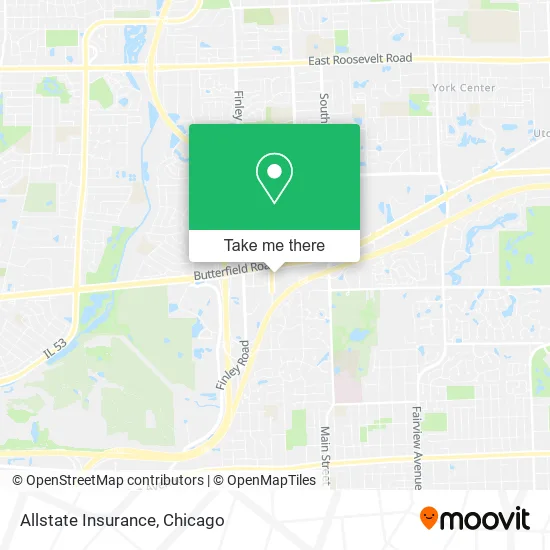 Allstate Insurance map