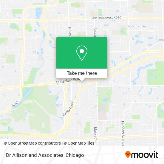 Dr Allison and Associates map