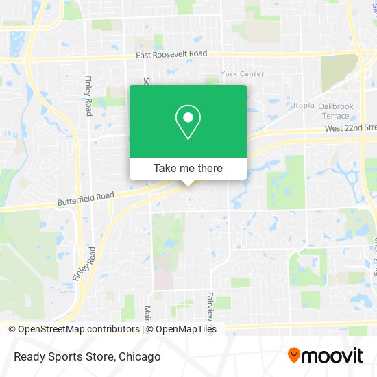 Ready Sports Store map