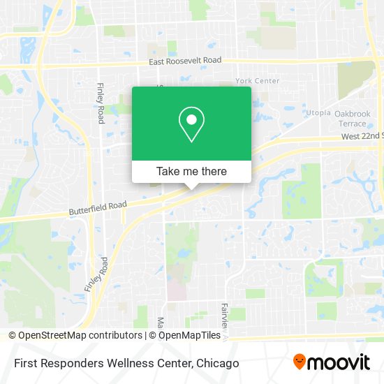 Mapa de First Responders Wellness Center