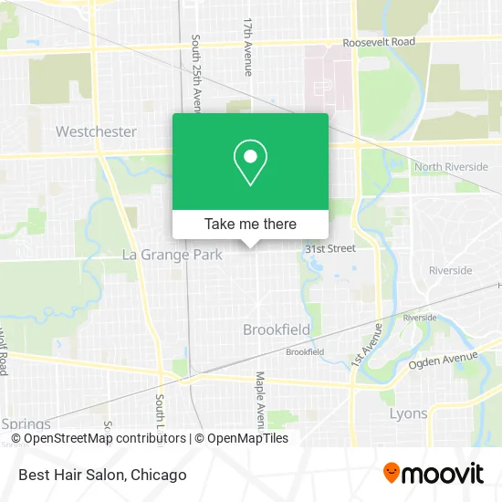 Best Hair Salon map