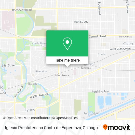 Mapa de Iglesia Presbiteriana Canto de Esperanza