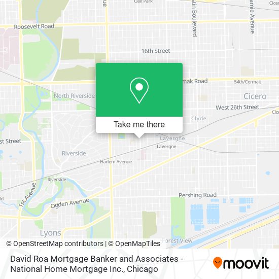 David Roa Mortgage Banker and Associates - National Home Mortgage Inc. map
