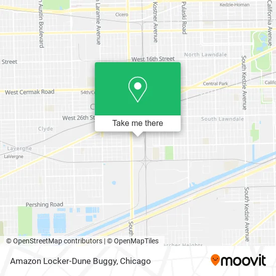 Amazon Locker-Dune Buggy map