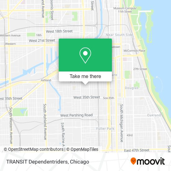 TRANSIT Dependentriders map