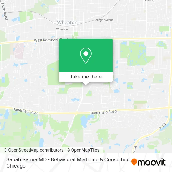 Sabah Samia MD - Behavioral Medicine & Consulting map