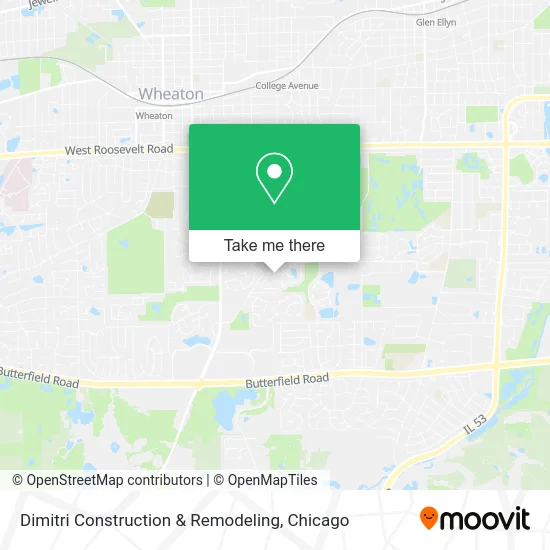 Dimitri Construction & Remodeling map