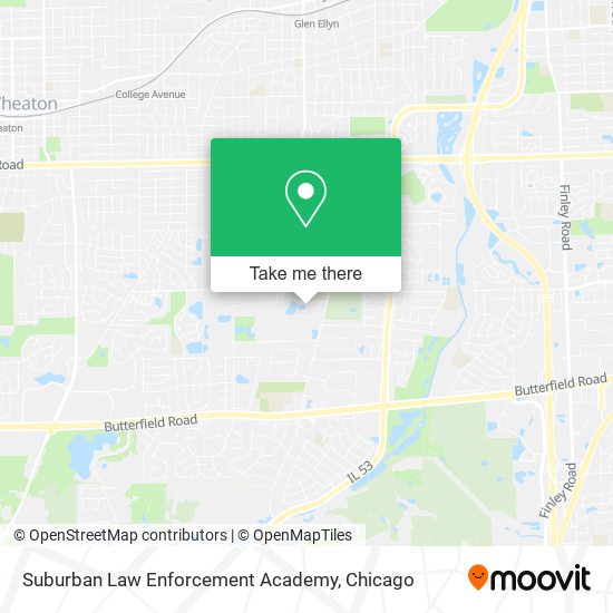 Mapa de Suburban Law Enforcement Academy