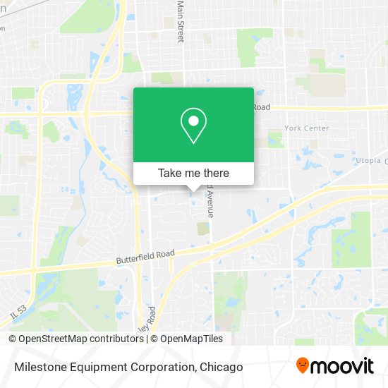 Mapa de Milestone Equipment Corporation
