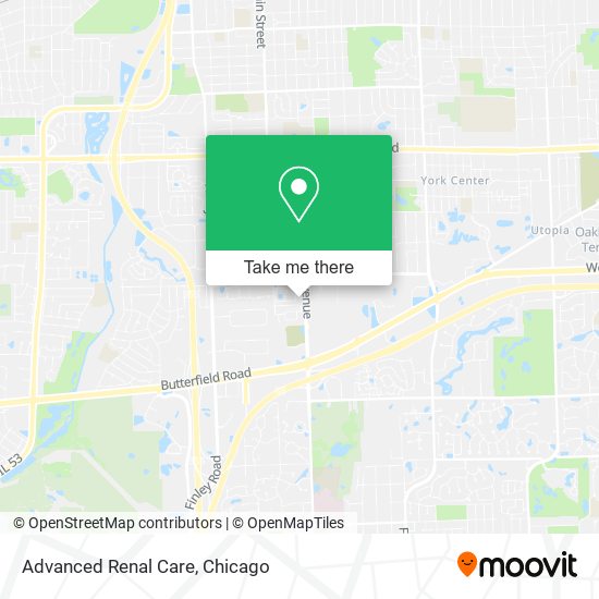 Advanced Renal Care map