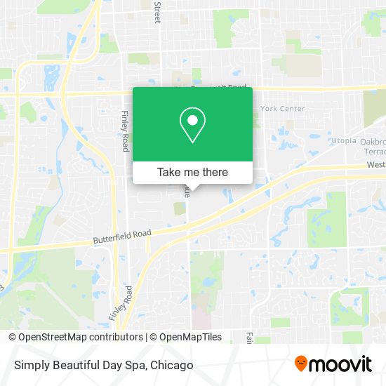 Simply Beautiful Day Spa map