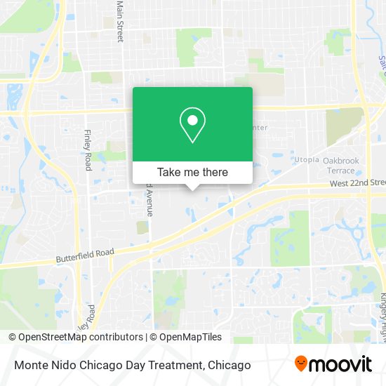 Mapa de Monte Nido Chicago Day Treatment