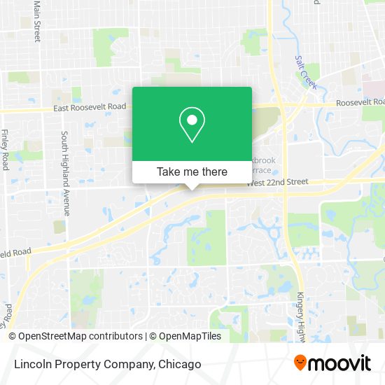 Lincoln Property Company map