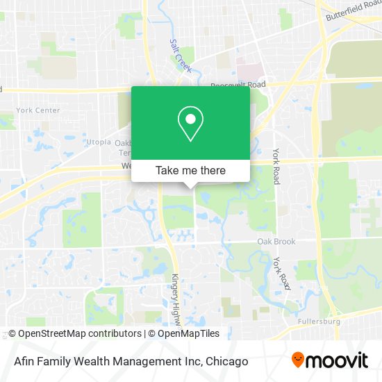 Mapa de Afin Family Wealth Management Inc