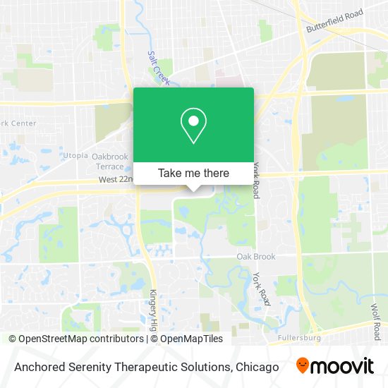 Mapa de Anchored Serenity Therapeutic Solutions
