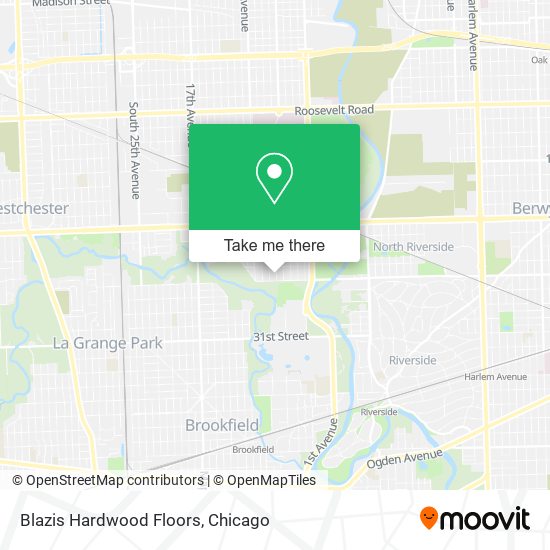 Blazis Hardwood Floors map