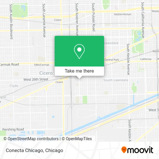 Conecta Chicago map